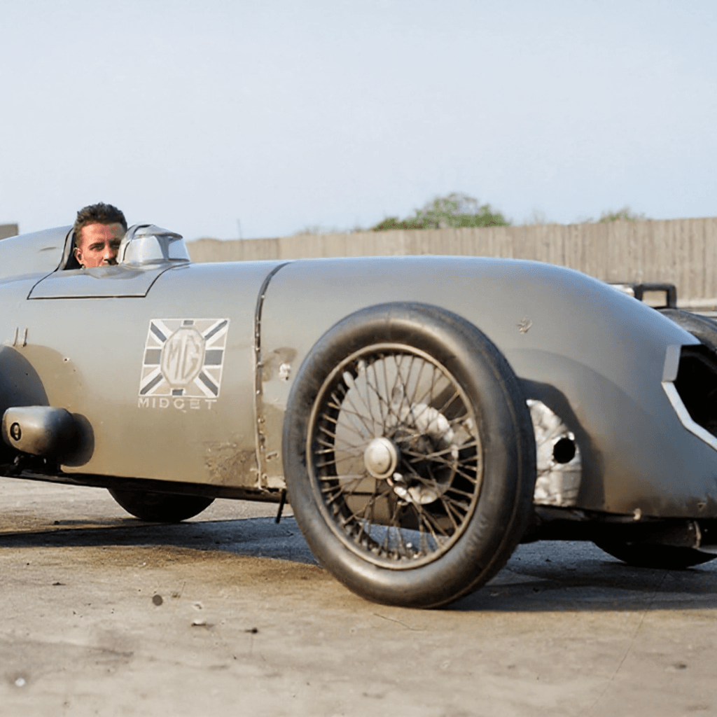 Vintage car photo - after restoration