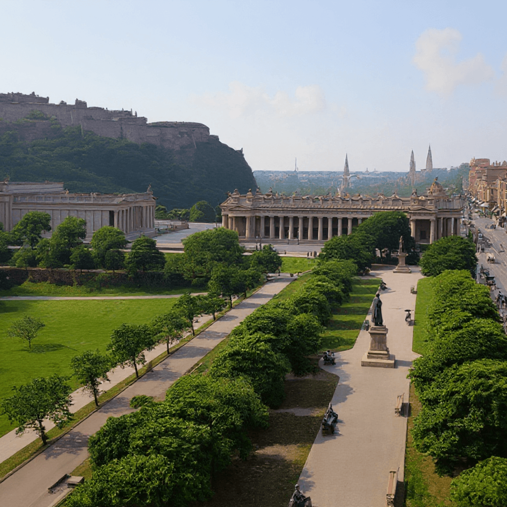 Historical 1890s mound photo - after restoration