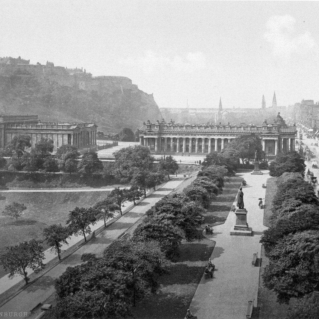 Historical 1890s mound photo - before restoration